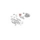 Falange de admissão Allpro Pitbike MX 50