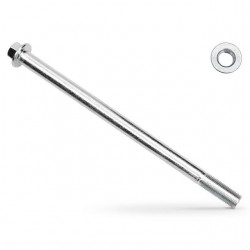 Eixo de Roda traseira M12x205mm Allpro MX 50 2025 Pitbike