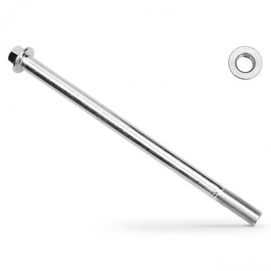 Eixo de Roda traseira M12x205mm Allpro MX 50 2025 Pitbike