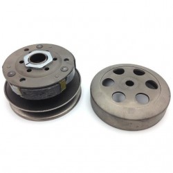 Kit de polias com embraiagem e campânula d=107mm Allpro Piaggio 50cc <98