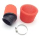 Filtro de ar Double Foam d=49mm Allpro vermelho