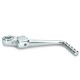 Pedal de arranque Allpro prata Derbi Euro 2 / 3 / 4