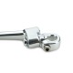 Pedal de arranque Allpro prata Derbi Euro 2 / 3 / 4