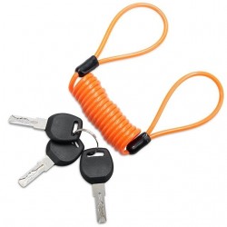 Cadeado de disco antirroubo com alarme d=10mm Allpro preto