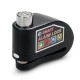 Cadeado de disco antirroubo com alarme d=10mm Allpro preto
