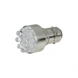 Lâmpada BAY15D 12v 21/5w LED Allpro branco