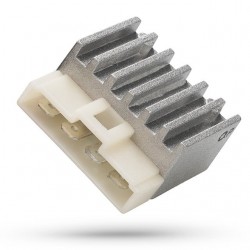 Regulador scooter <03 12V 8A CA/CC 4 pinos conector plano Allpro Minarelli