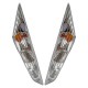 Piscas dianteiros CE Allpro Piaggio Zip 50 >2000