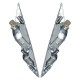 Piscas dianteiros CE Allpro Piaggio Zip 50 >2000