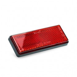 Catadióptrico retangular 89x35mm CE Allpro vermelho