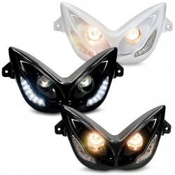 Ótica dupla LED Angel eyes Allpro Yamaha Aerox 50 <13