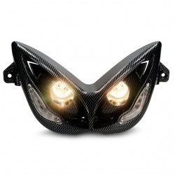 Ótica dupla LED Angel eyes Allpro Yamaha Aerox 50 <13