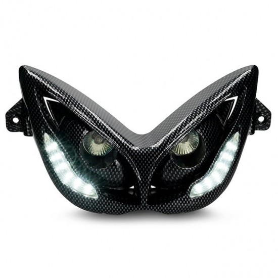 Ótica dupla LED Angel eyes Allpro Yamaha Aerox 50 <13