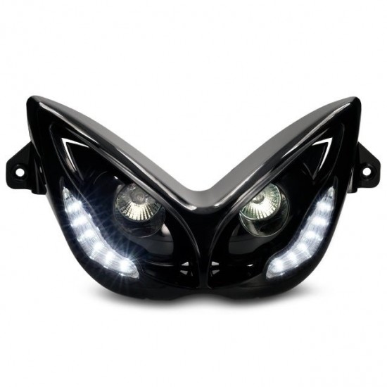 Ótica dupla LED Angel eyes Allpro Yamaha Aerox 50 <13