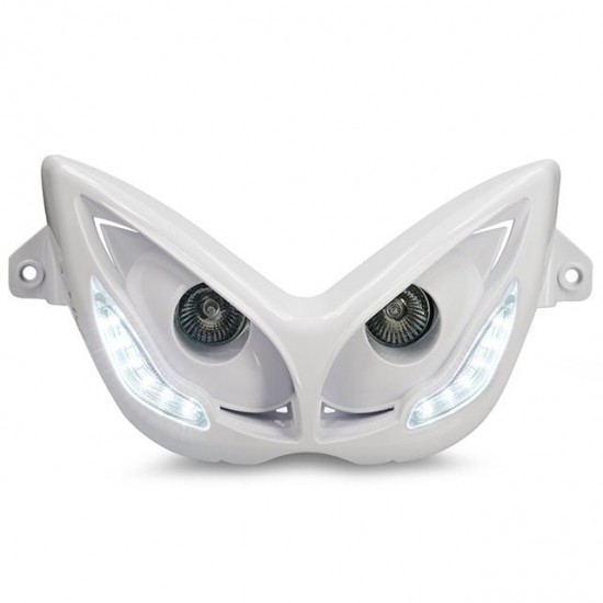 Ótica dupla LED Angel eyes Allpro Yamaha Aerox 50 <13