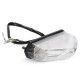 Farolim traseiro LED com piscas blackline Allpro transparente