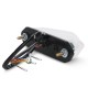 Farolim traseiro LED com piscas blackline Allpro transparente