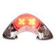 Farolim traseiro LED Allpro transparente Yamaha Jog R/RR