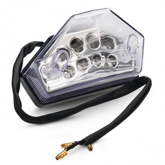 Farolim traseiro LED Allpro transparente Rieju MRT