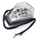 Farolim traseiro LED Allpro transparente Rieju MRT