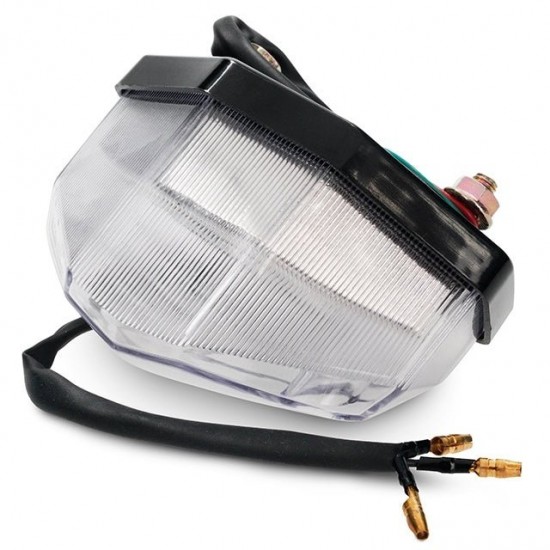 Farolim traseiro LED Allpro transparente Rieju MRT
