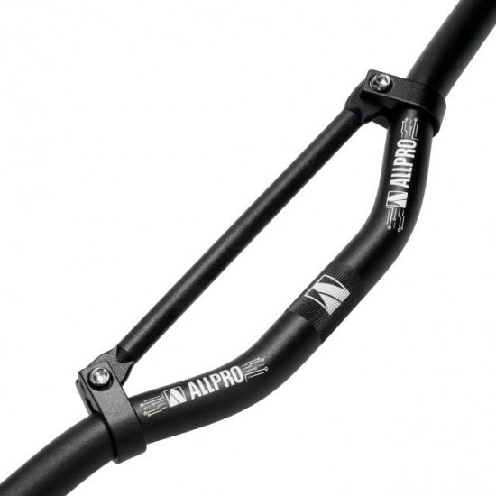 Guiador Allpro scooter d.22mm alumínio 650mm Preto Mate