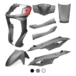 Kit de carenagens 8 peças Allpro Sym Symphony SR 125cc