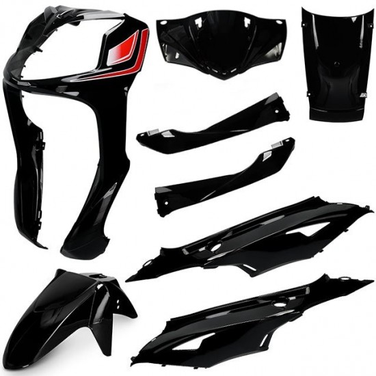 Kit de carenagens 8 peças Allpro Sym Symphony SR 125cc