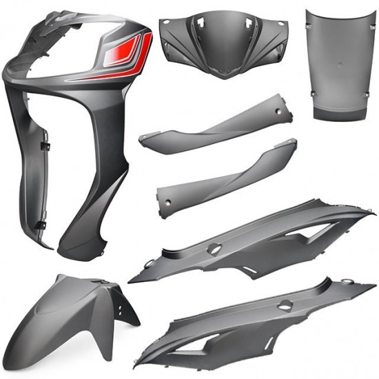 Kit de carenagens 8 peças Allpro Sym Symphony SR 125cc