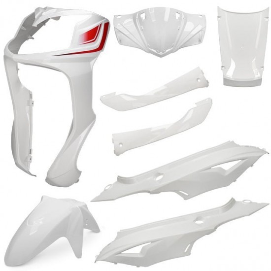 Kit de carenagens 8 peças Allpro Sym Symphony SR 125cc