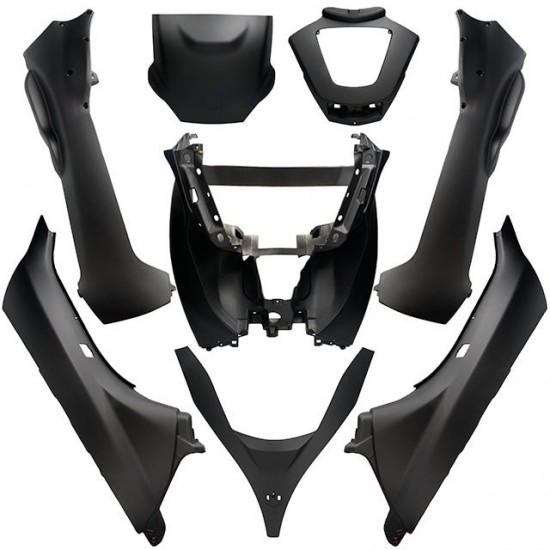 Carenagens 8 peças Allpro Piaggio MP3 125/250/300 11-14 / 400 08-11 / 500 11-13