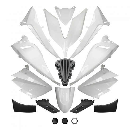 Carenagens 14 peças Allpro Yamaha T-Max 530 15-16