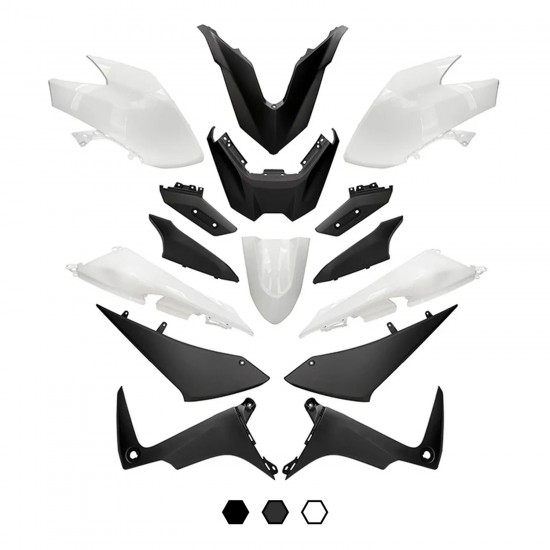 Carenagens 15 peças Allpro Yamaha T-Max 530 17-19