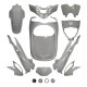 Carenagens 10 peças Allpro Honda SH 125 04-08
