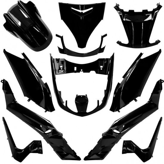 Carenagens 11 peças Allpro Yamaha X-max 125 05-09