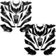 Carenagens 15 peças Allpro Yamaha X-Max 125/300 18-22 / 400 18-20