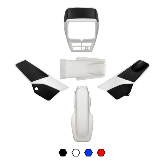 Kit de carenagens 5 peças Allpro Yamaha DT 125 AC