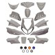 Kit Carenagens 15 peças Allpro Peugeot Speedfight 2