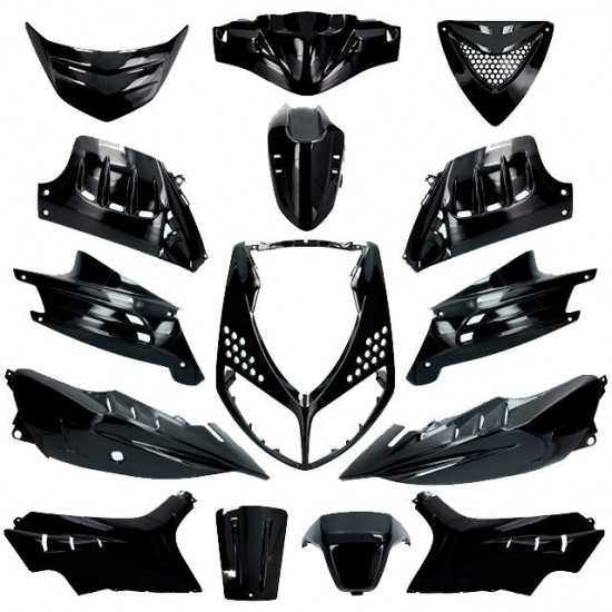 Kit Carenagens 15 peças Allpro Peugeot Speedfight 2