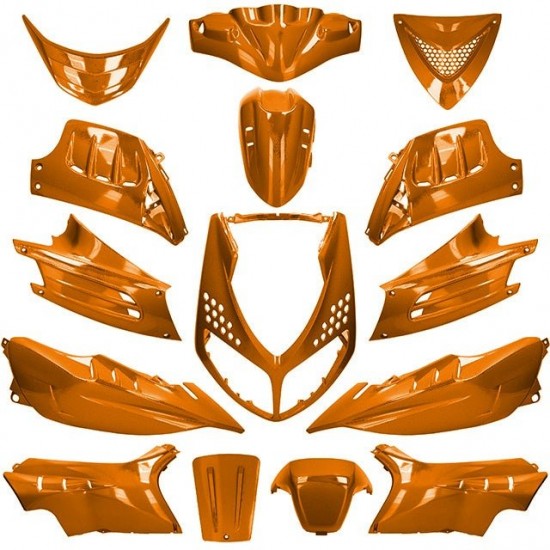 Kit Carenagens 15 peças Allpro Peugeot Speedfight 2