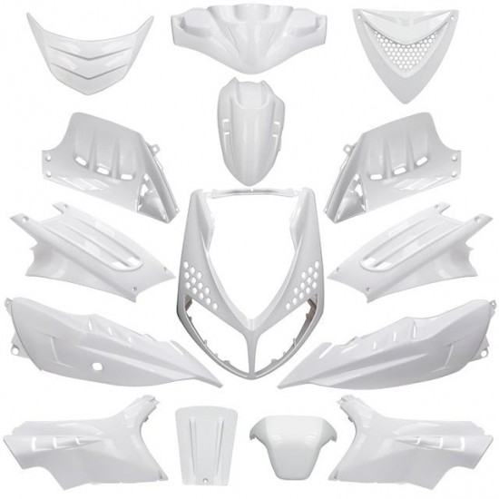 Kit Carenagens 15 peças Allpro Peugeot Speedfight 2