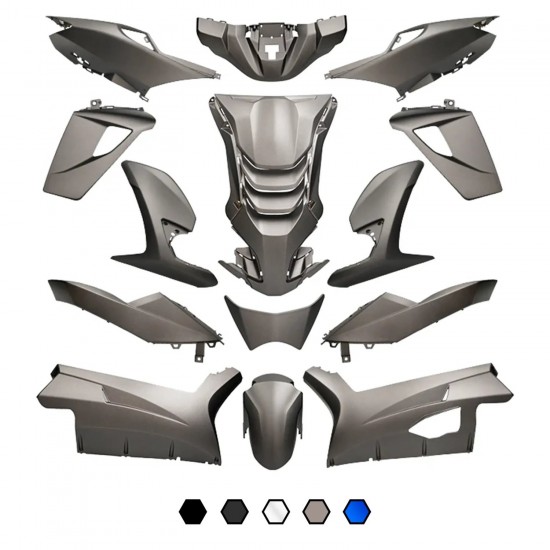 Kit de Carenagens 14 peças Allpro Peugeot Speedfight 4 50 / 125 de