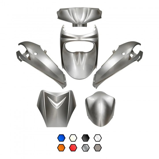 Kit Carenagens 6 peças Allpro Peugeot Vivacity 50