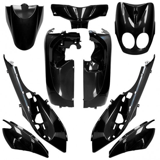 Carenagens 9 peças Allpro MBK Ovetto / Yamaha Neos >08