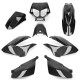 Kit de Carenagens 8 peças injeção Allpro Derbi Senda 00-10