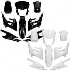 Kit Carenagens Racing 50 SM / Limited 18-21 8 peças injeção Allpro Derbi Senda