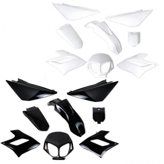 Kit de Carenagens 8 peças injeção Allpro Derbi Senda DRD Racing/Limited 04-10