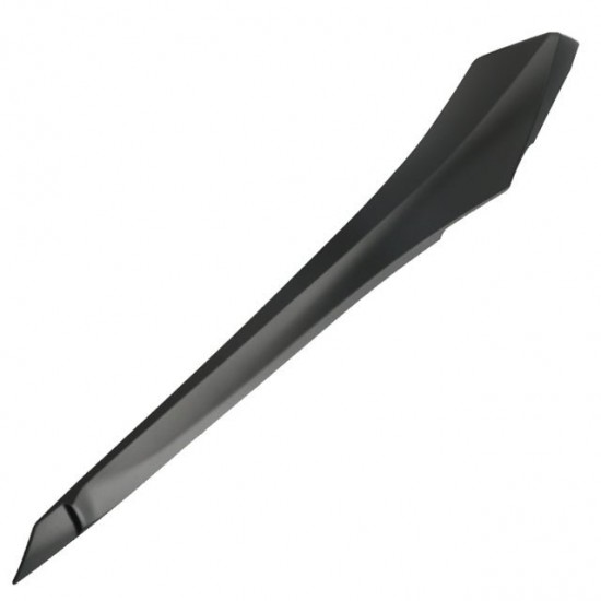 Tampa lateral inferior esquerda Allpro cinzento-escuro metalizado Yamaha X-Max 125 / 300 18-22 / 400 18-20