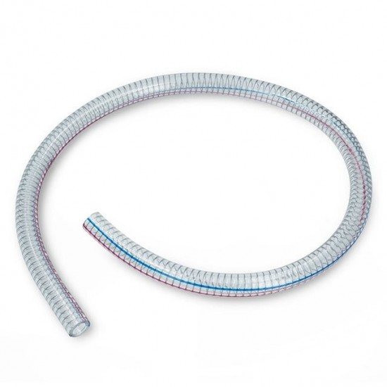 Tubo radiador transparente reforçado 1 m Allpro
