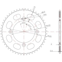 Cremalheira Allpro Beta RR / RR-T 50 420